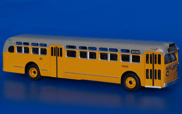 1953/54 GM TDH-5105 (Baltimore Transit Co. 1800-1843 series). SPTC238.09a Model 1 48